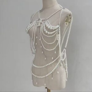 perla nocturne body chain